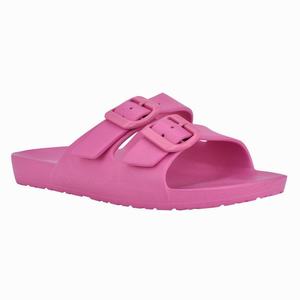 Nine West Splash Flat Slides - Pink - Ireland (NM0265487)